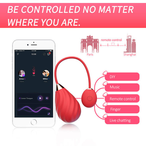 Magic Motion Magic Sundae App-styret vibrator æg